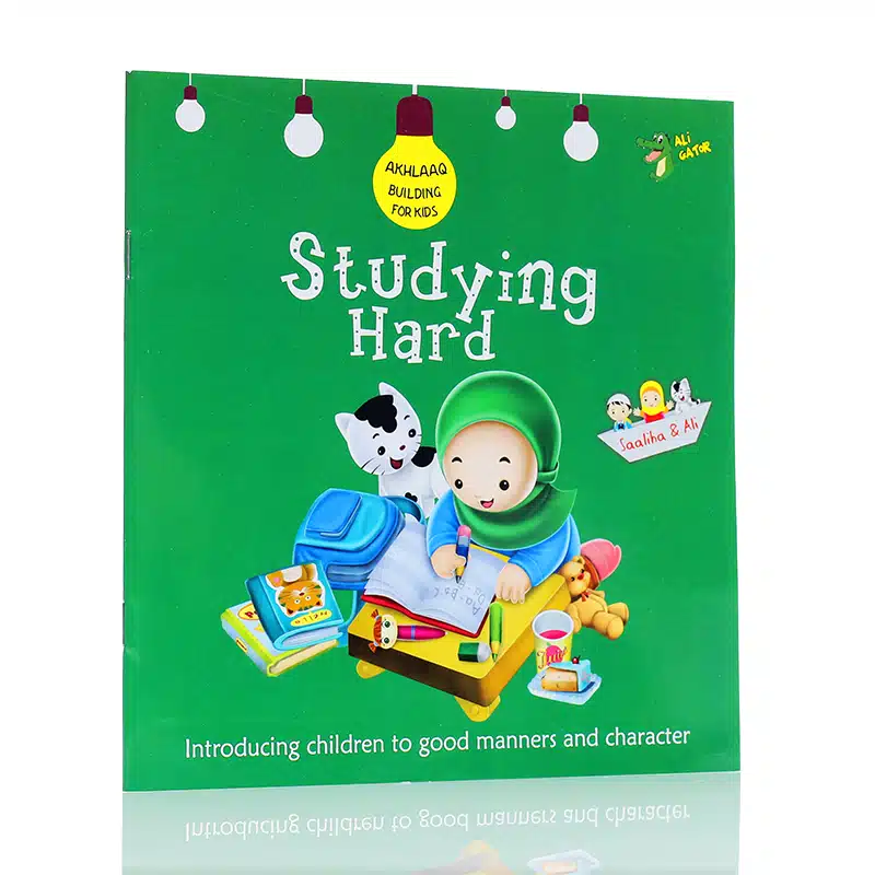 Studying Hard Book for Kids