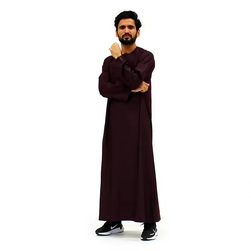 Omani Purple Thobe ASM-K37 7