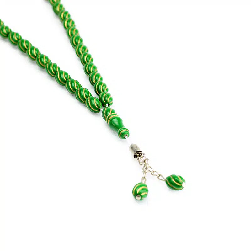 Small 33 Bead Tasbih Green