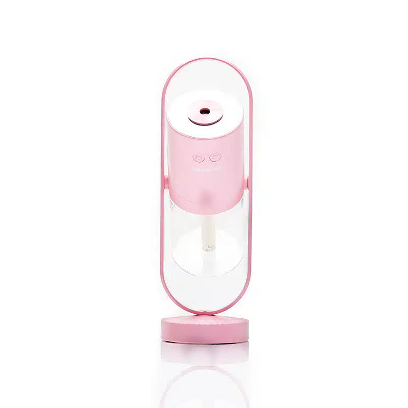 Rotating Projection Air Humidifier Pink