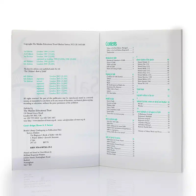 The Beginners Book Of Salah