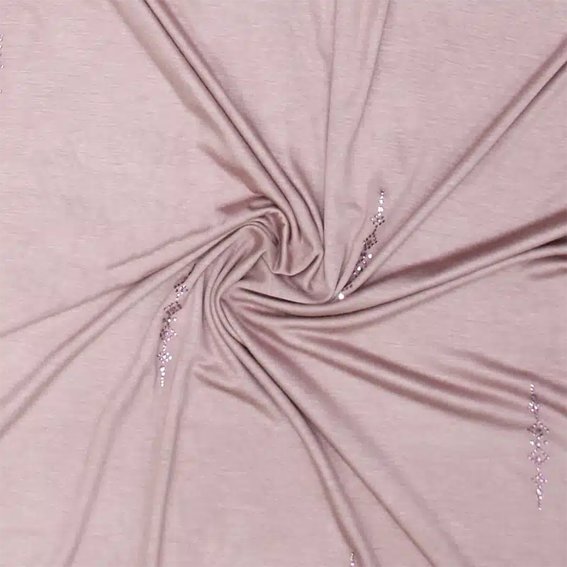 Embellishment Jersey Faded Pink Hijab