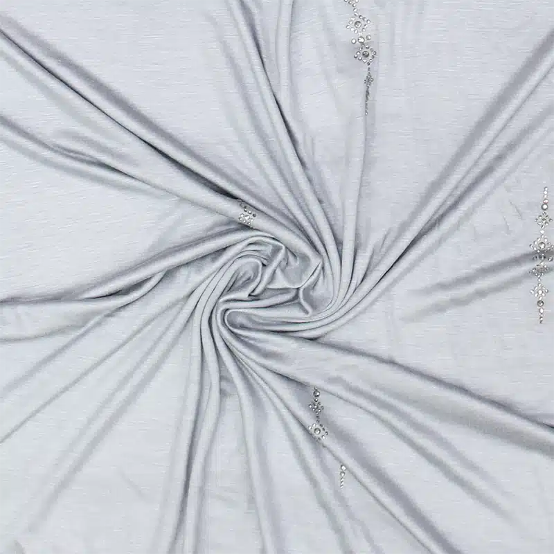 Embellishment Jersey Sky Blue Hijab