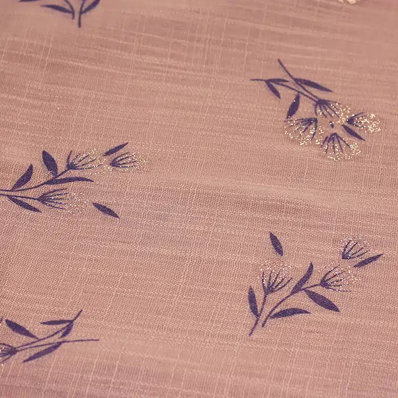 Shimmer Printed Cotton Beige Hijab