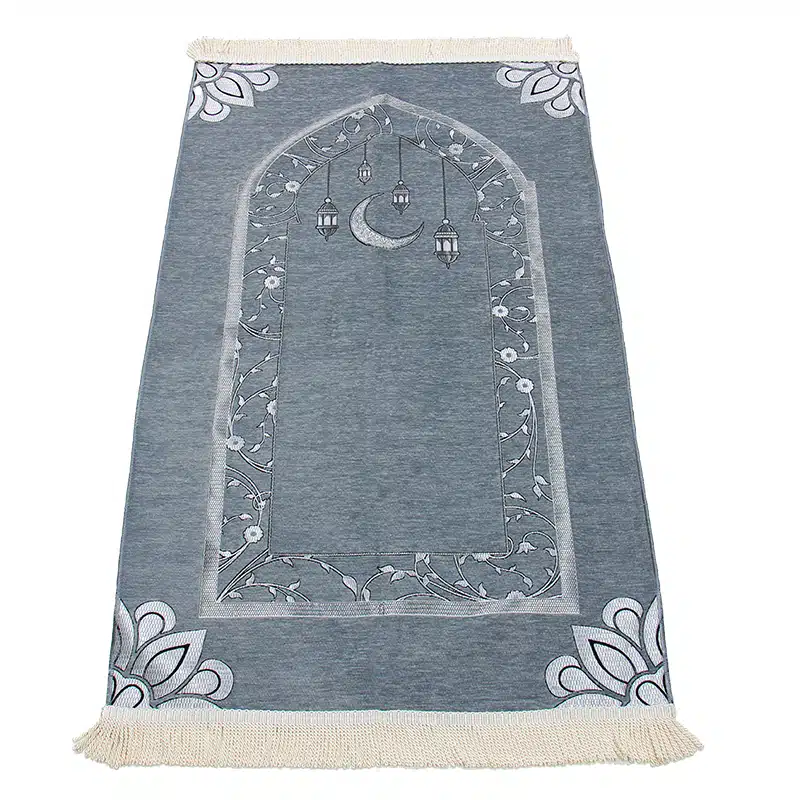 Grey Moon Design Prayer Mat