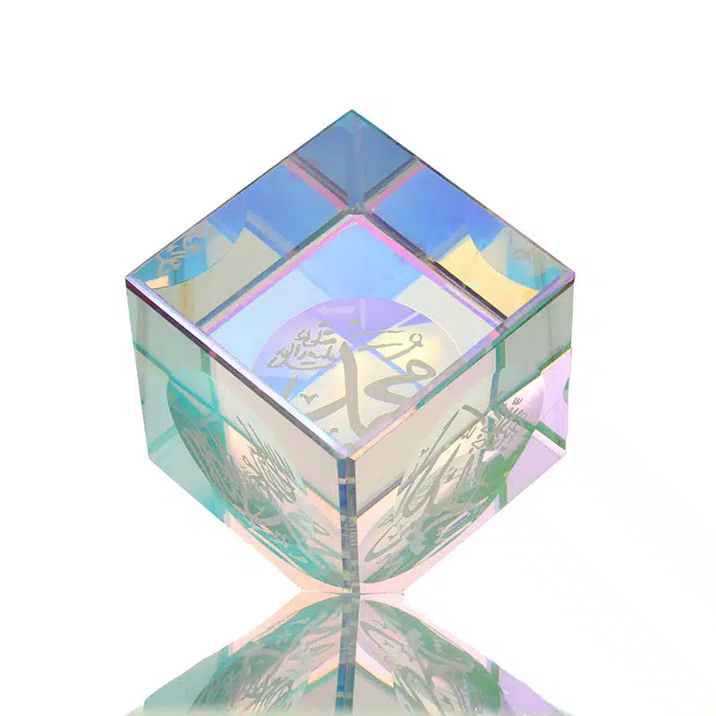 Medium Allah & Muhammad Cube 814