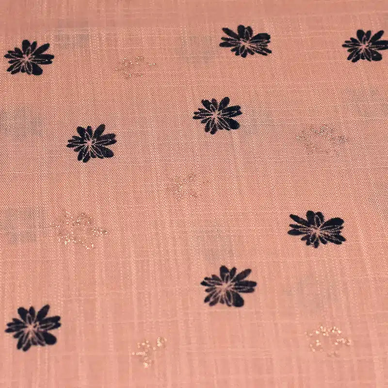 Elaan Print Salmon Hijab