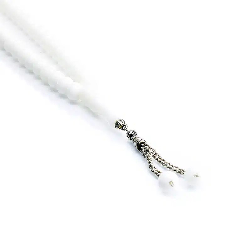 100 Bead Matte White Tasbih