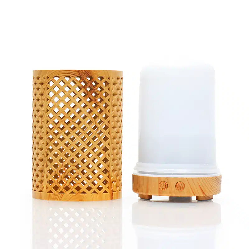 Small Cylinder Humidifier Light Brown AM00970