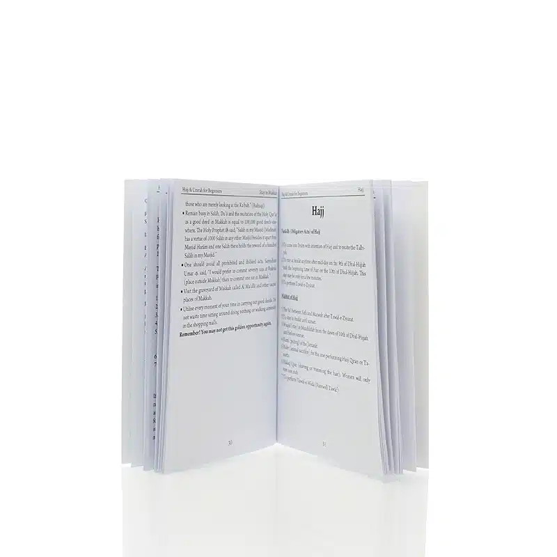 Hajj & Umrah For Beginners Pocket Size