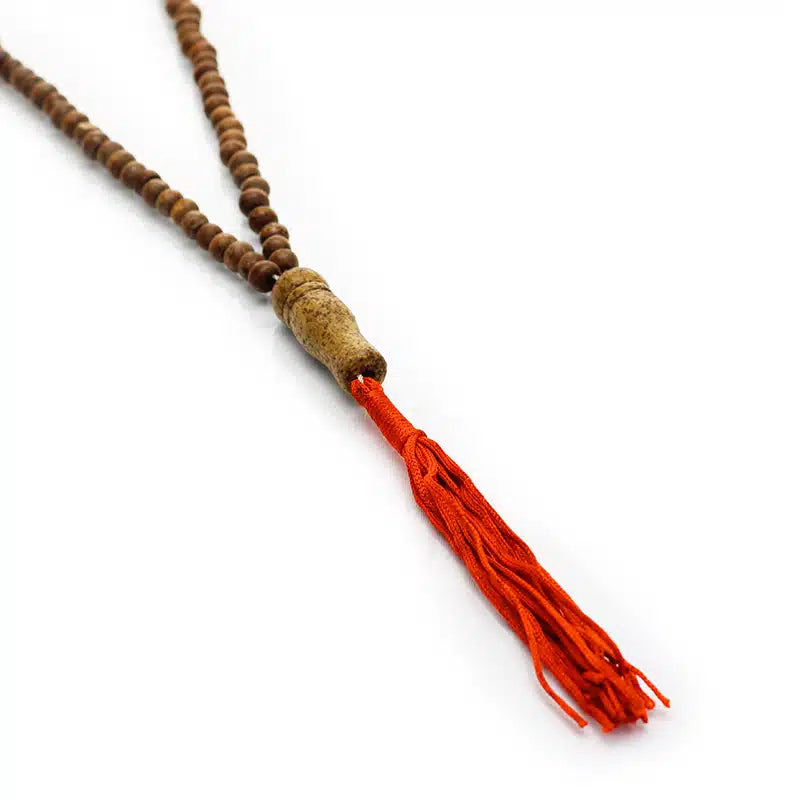 100 Bead Mocha Brown Wood Tasbih