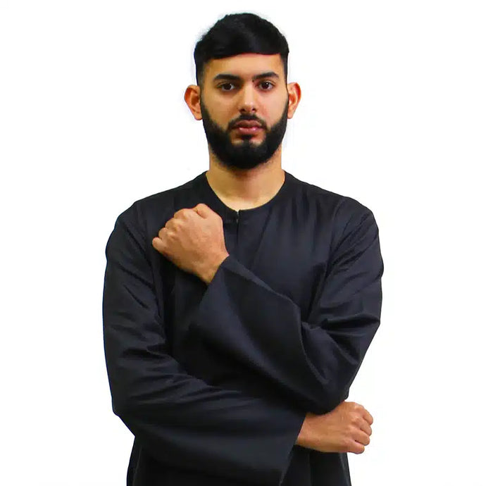 Omani Black Thobe