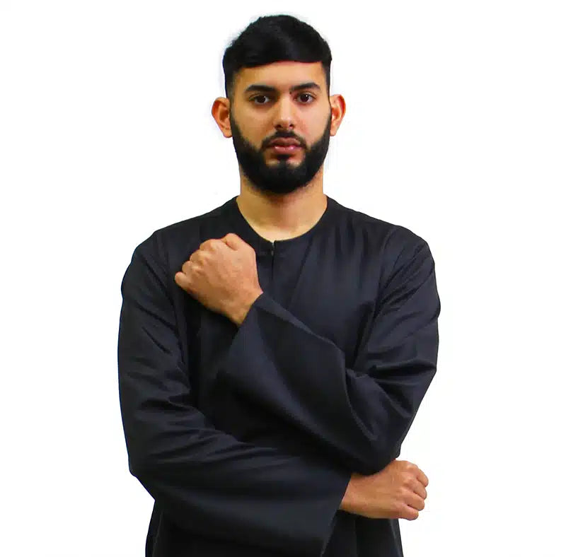 Omani Black Thobe