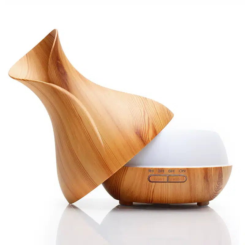 Sculpted Light Wood Humidifier AM00968