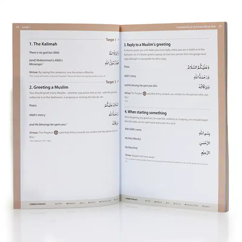 Essential Duas & Surahs Book 1