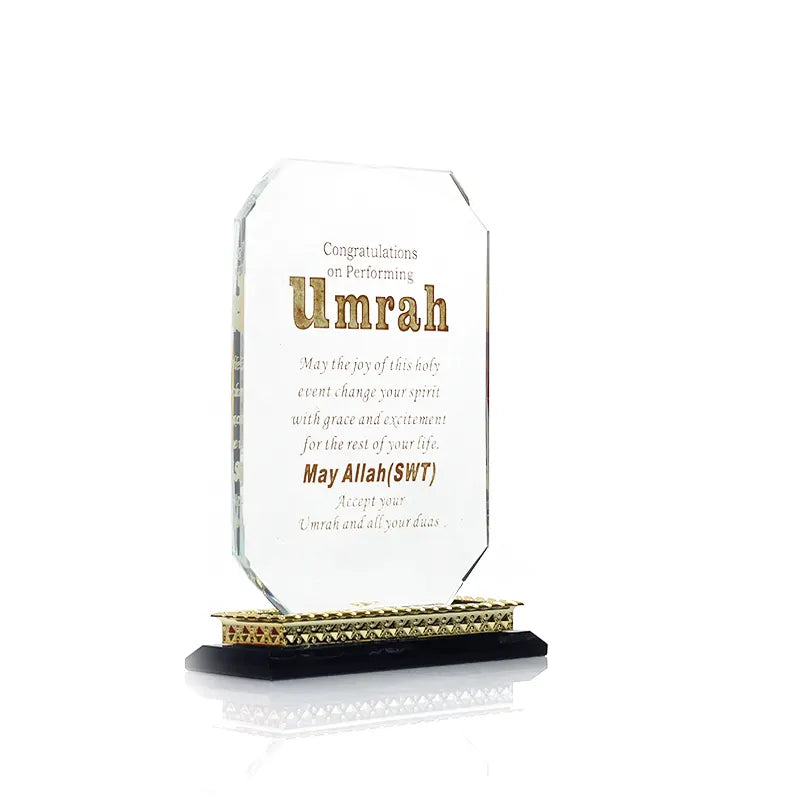 Gold Umrah Mubarak Ornament (AM0048)