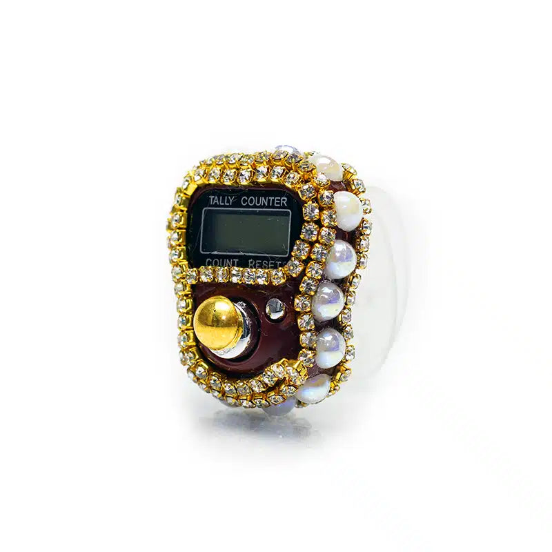 Crusted Finger Tasbih Brown