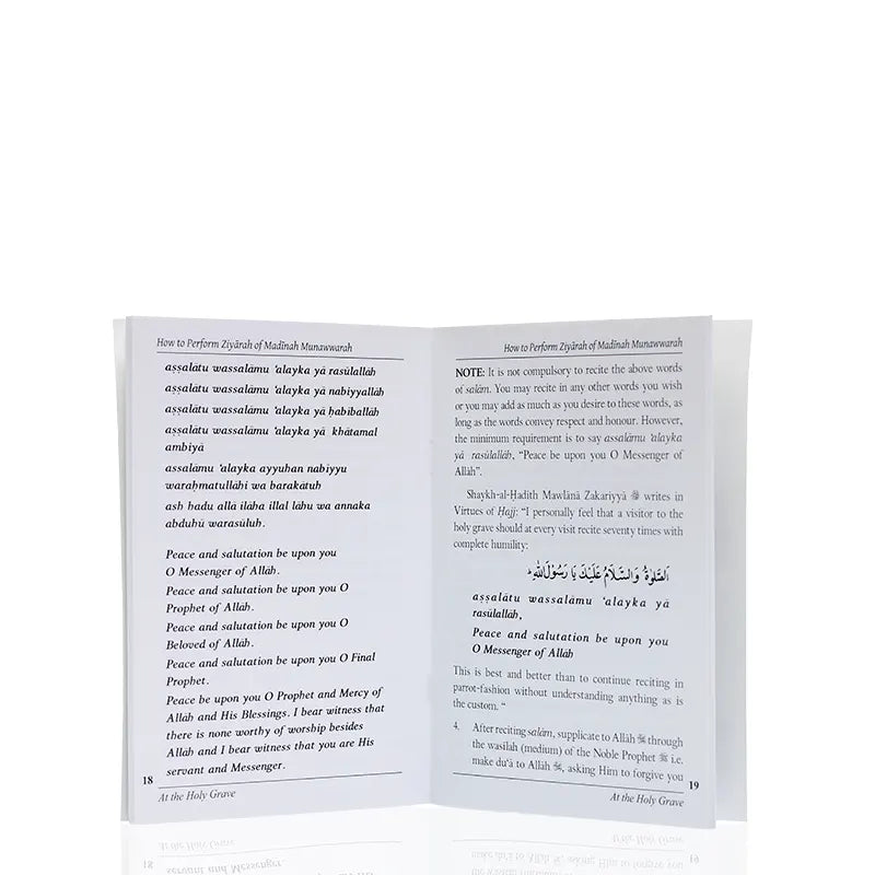 How To Perform Ziyarah Book