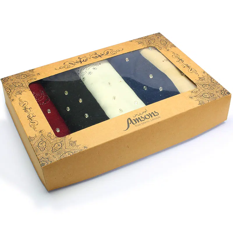 Designer Jersey Hijab Giftset