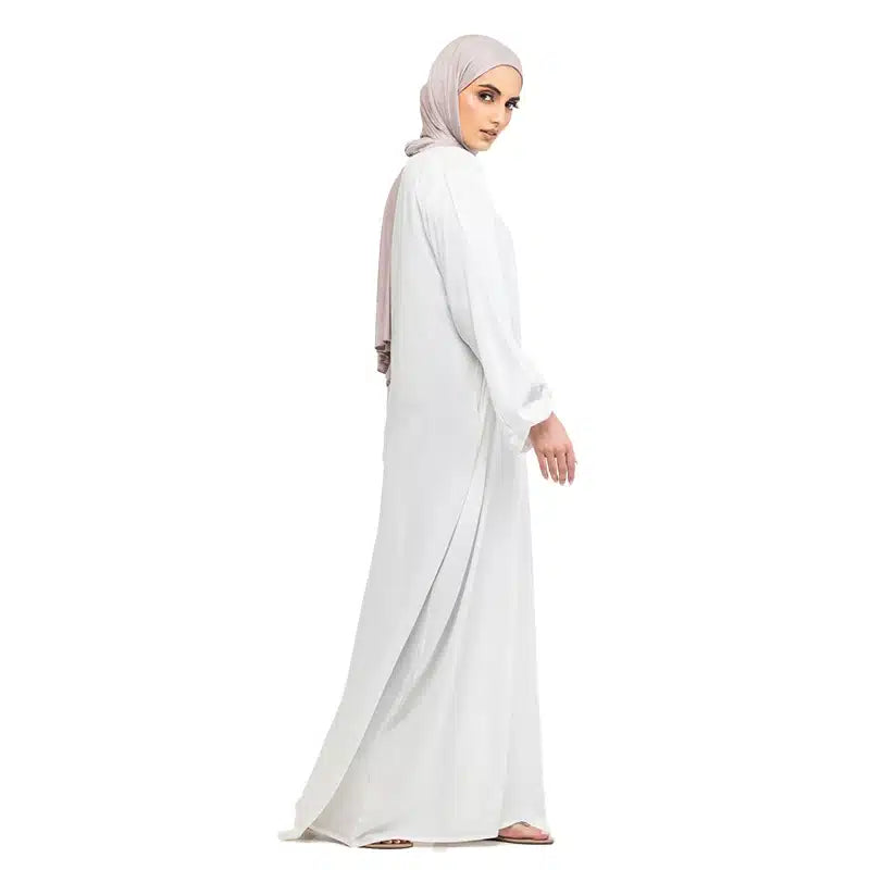 Hajj And Umrah White Abaya