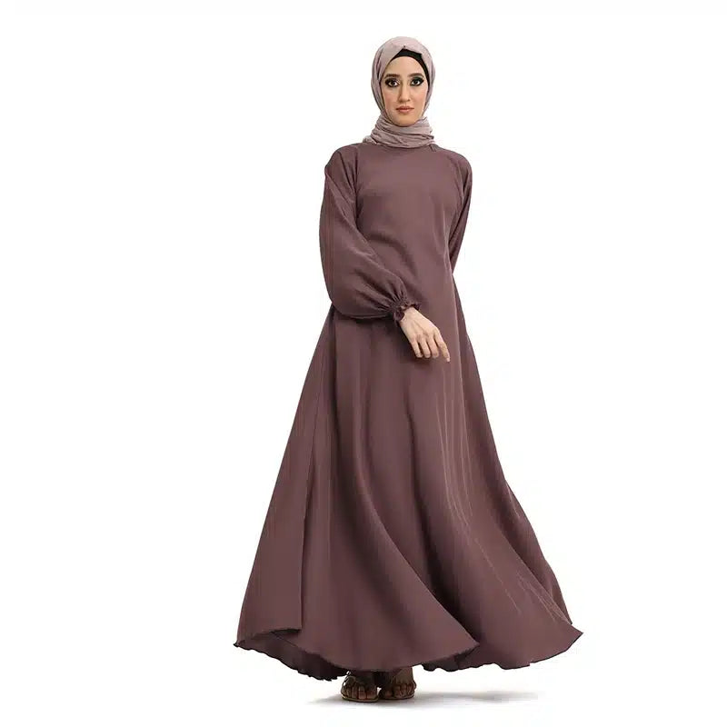 Women's Umbrella Mauve Abaya -AM233-59