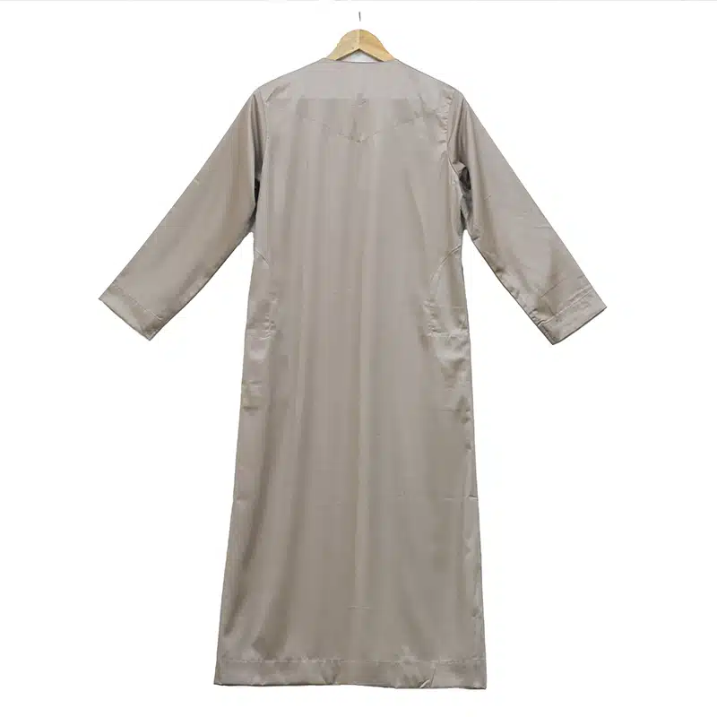 Omani Boys Oat Satin Thobe ASB- K35 COL 15