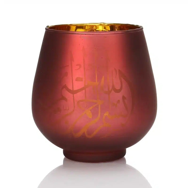 Medium Gold & Red Candle Set (199)