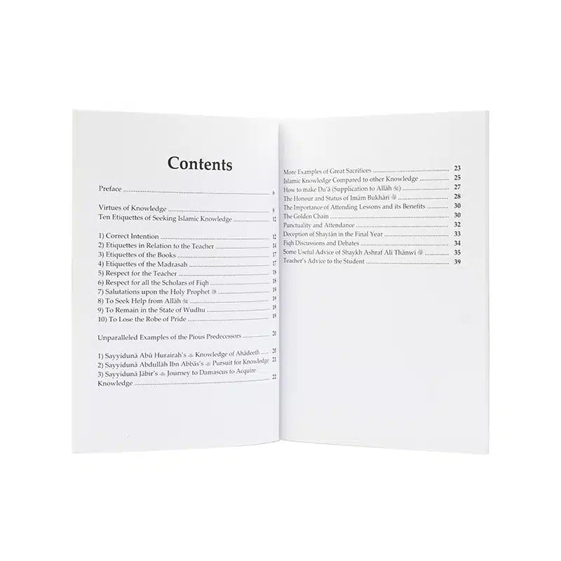 ADVICE FOR THE STUDENTS OF KNOWLEDGE