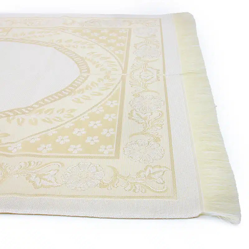 Lightweight Beige And Brown Prayer Mat