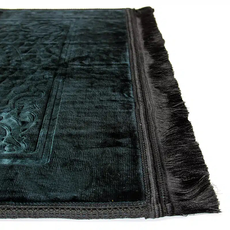 Black Velvet Prayer Mat