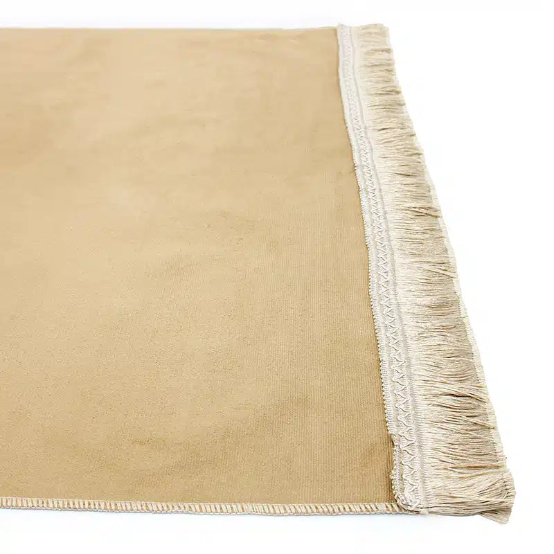 Plain Gold Prayer Mat SEC 240 GR