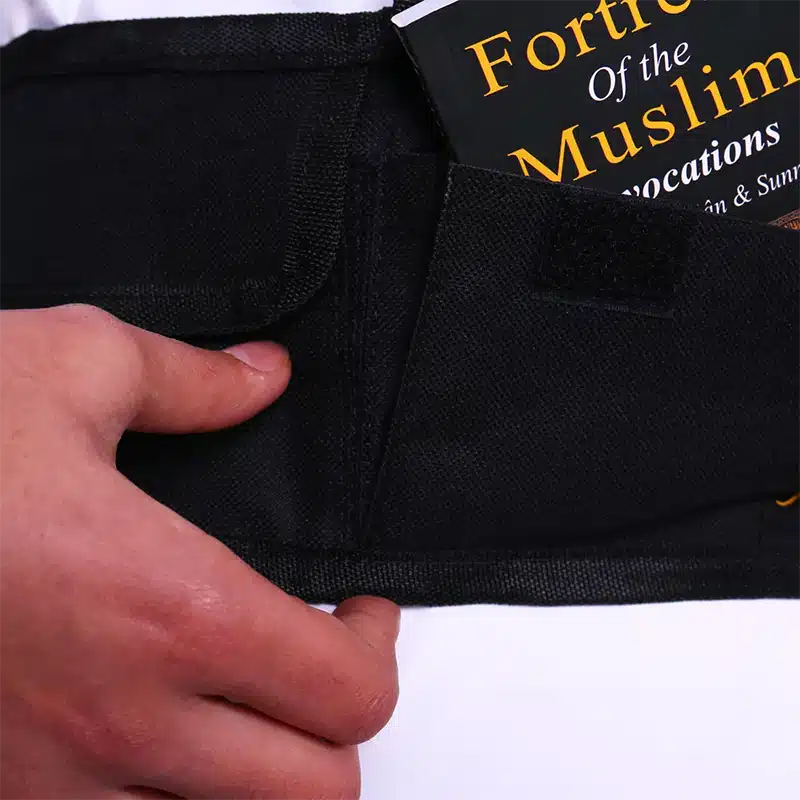 Hajj and Umrah Waist Bag Black