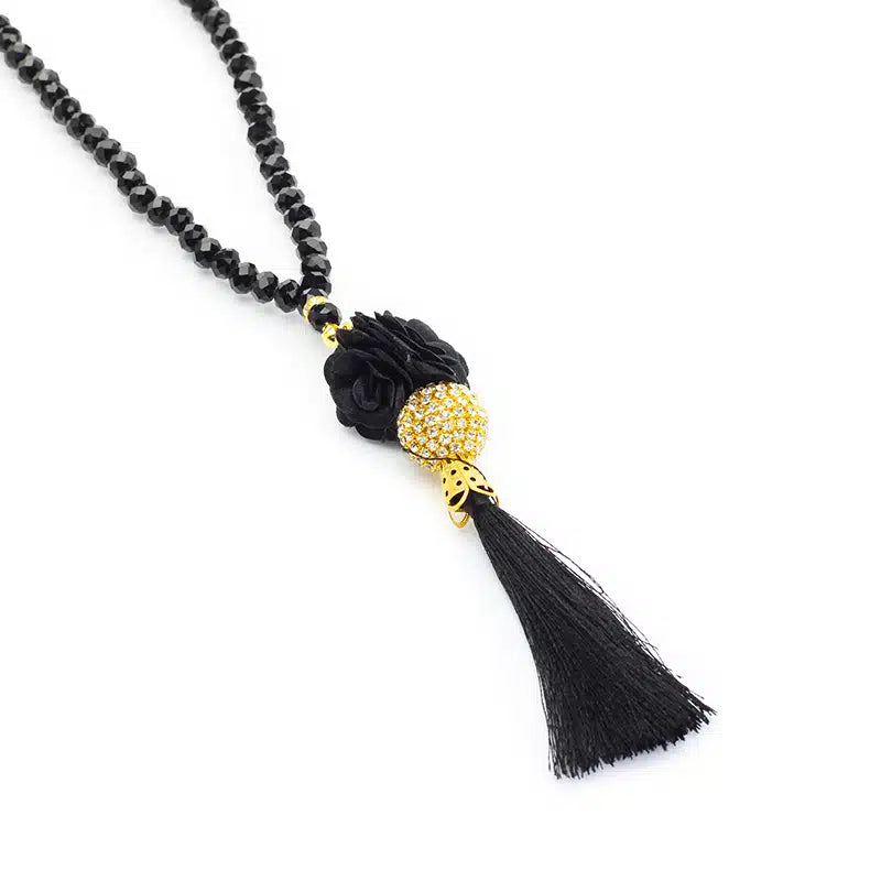 Black Crystal Tasbih (132)