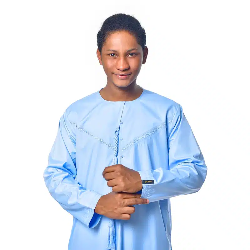 Men's Sky Blue Thobe 952