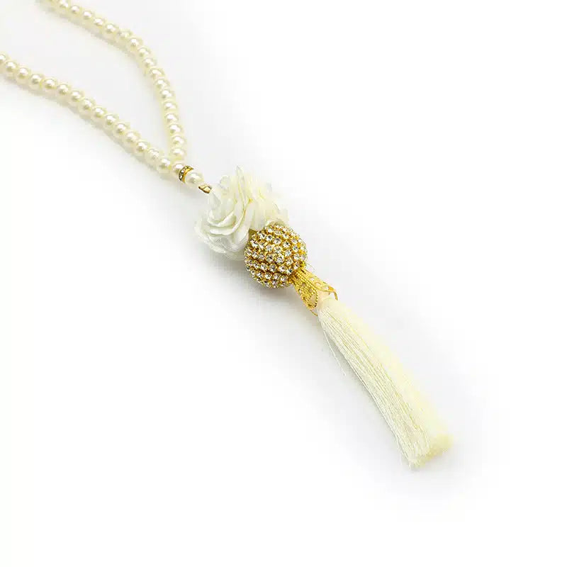 Off White Pearl Tasbih (207)