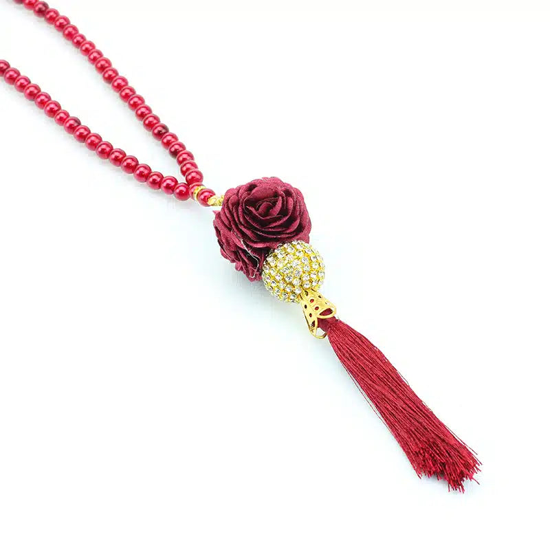 Red Pearl Tasbih (209)