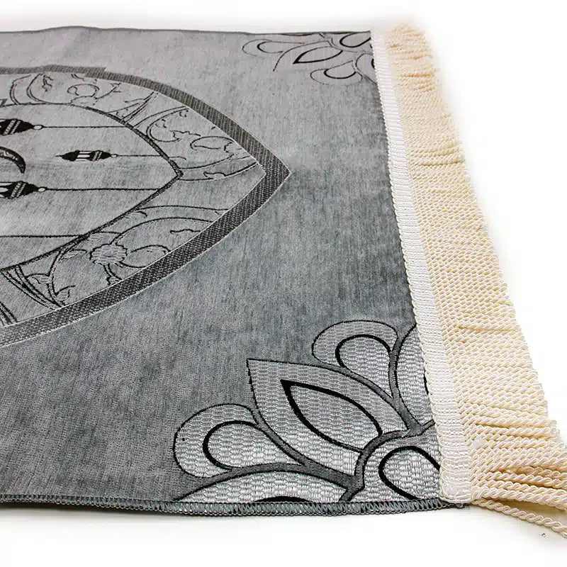 Grey Moon Design Prayer Mat