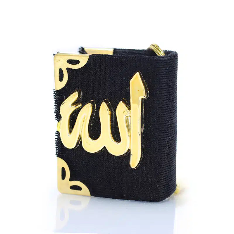 Quran Hanger Deep Pink With Gold Accent