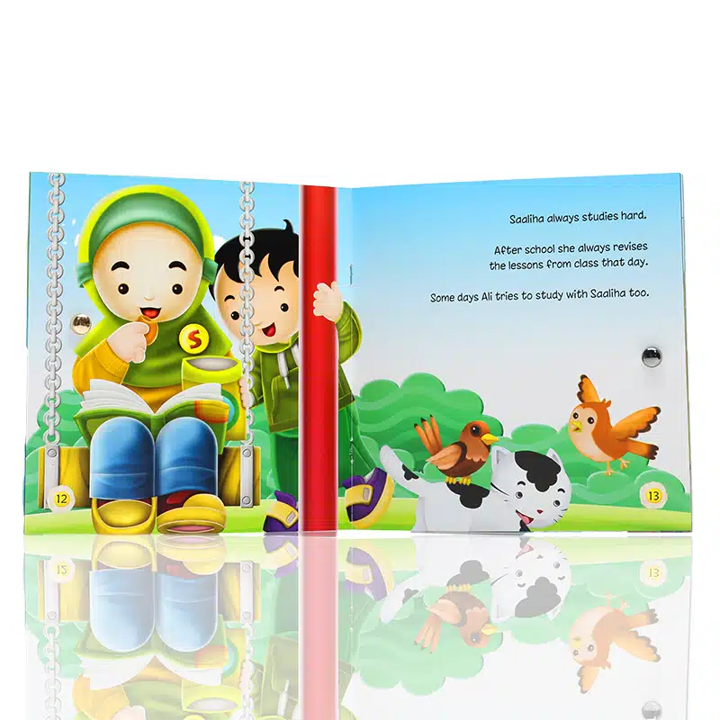 Studying Hard Book for Kids