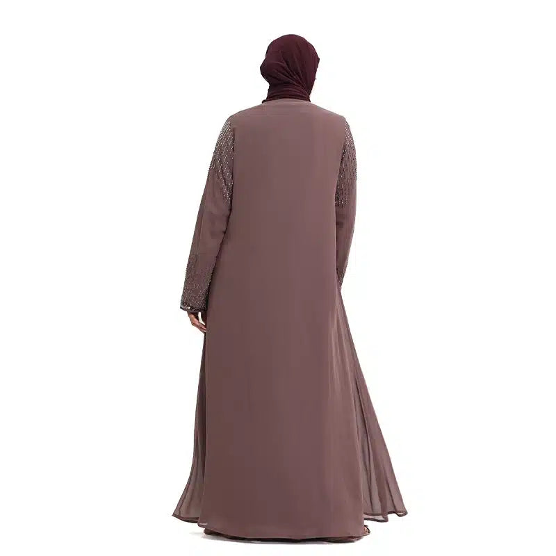 Zara Glamour Chiffon Kimono Mauve