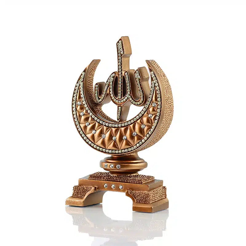 Allah & Muhammad Bronze Small Ornament 3915