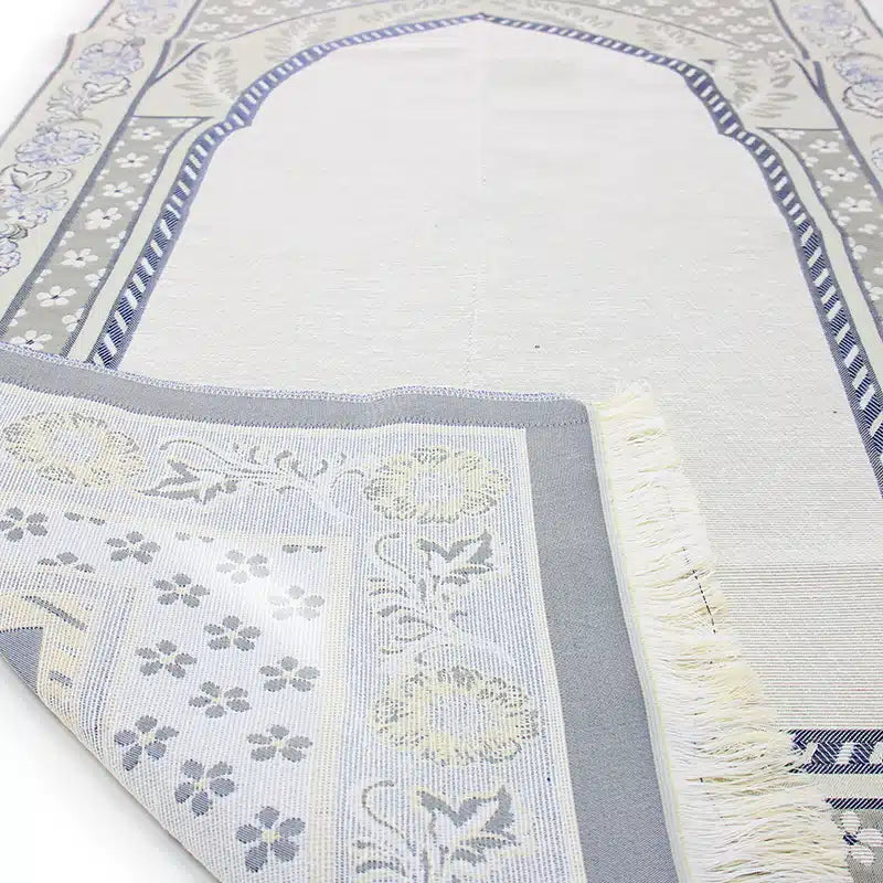 Light Weight Beige And Grey Prayer Mat
