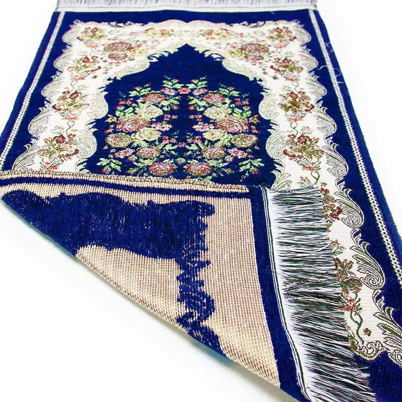Kids Blue and White Prayer Mat 5033