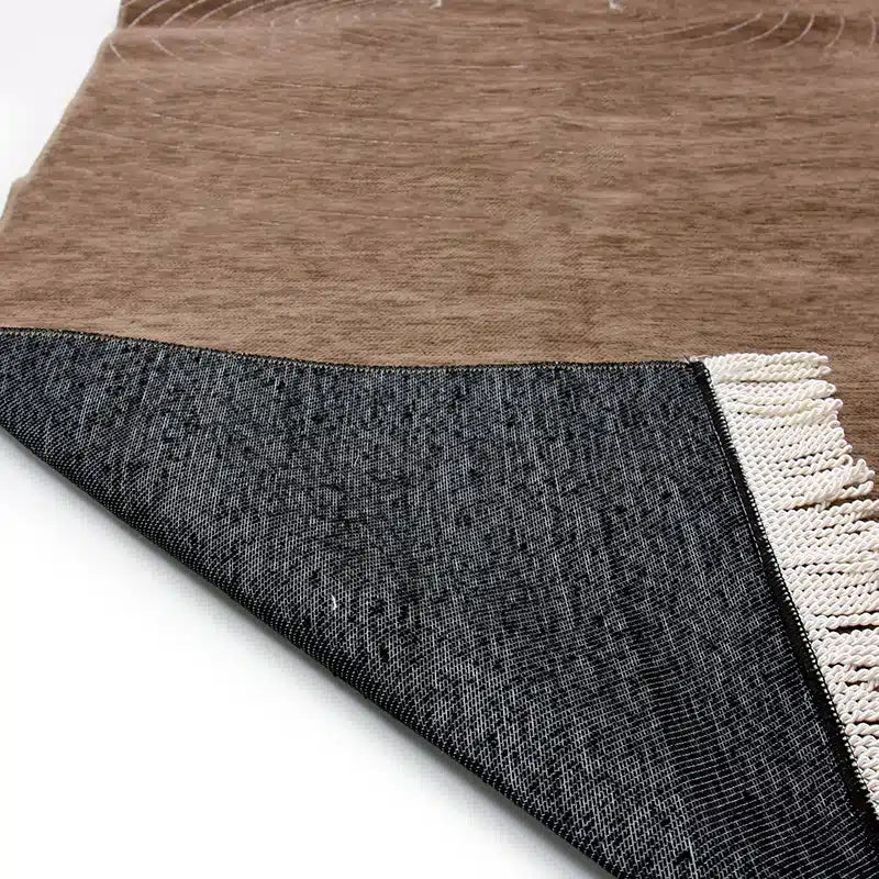 Brown Kaaba Art Prayer Mat