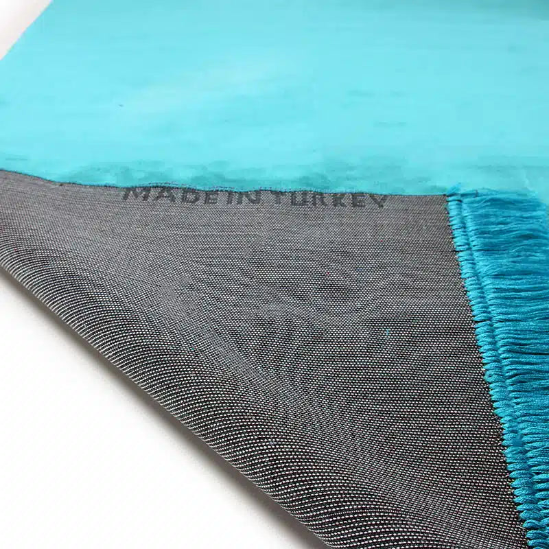 Plain Turquoise Blue Plus Prayer Mat