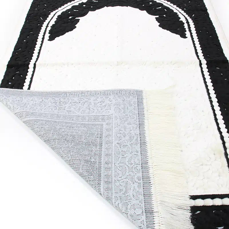 Sina Secc Black And White Prayer Mat