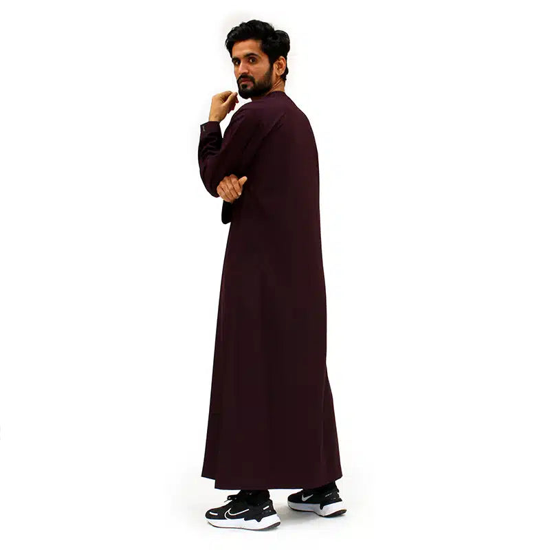Omani Purple Thobe ASM-K37 7