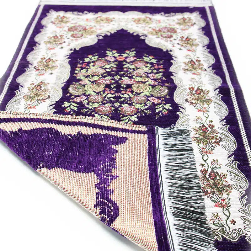 Kids Purple And White 5033 Prayer Mat