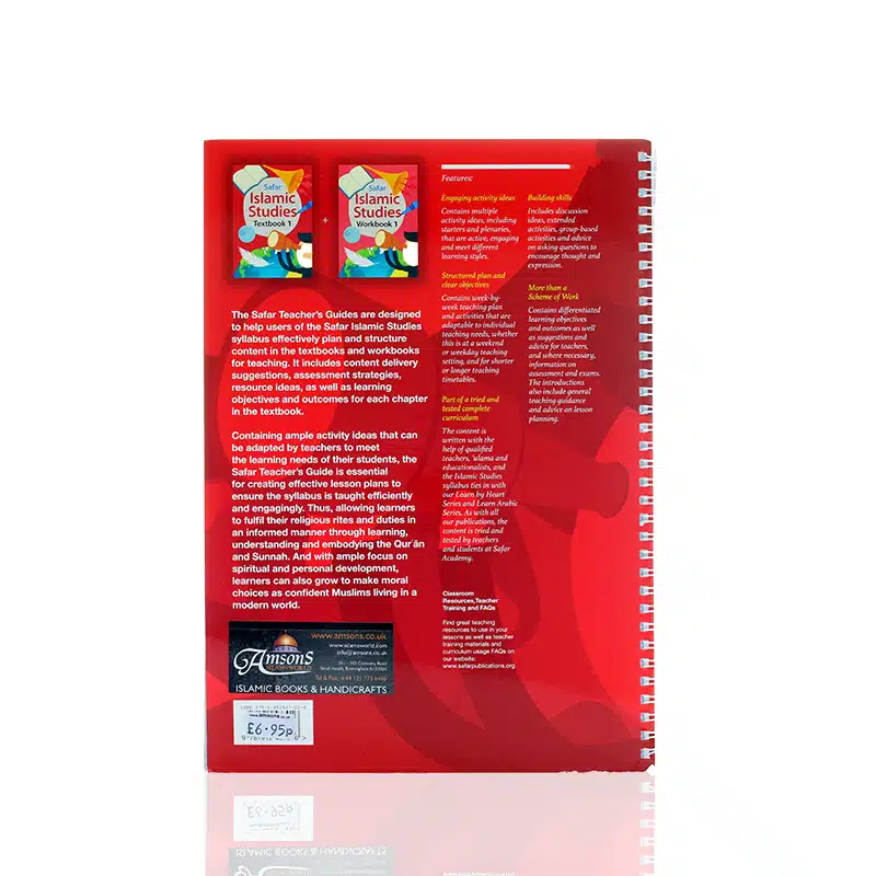 Safar Teacher's Guide For Islamic Studies 1