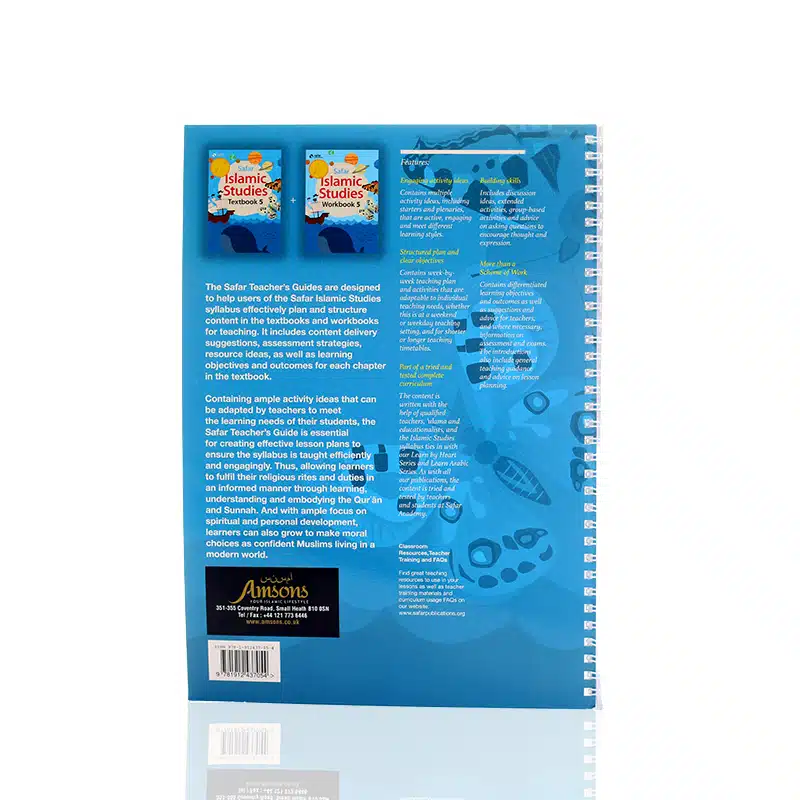 Safar Teacher's Guide For Islamic Studies 5